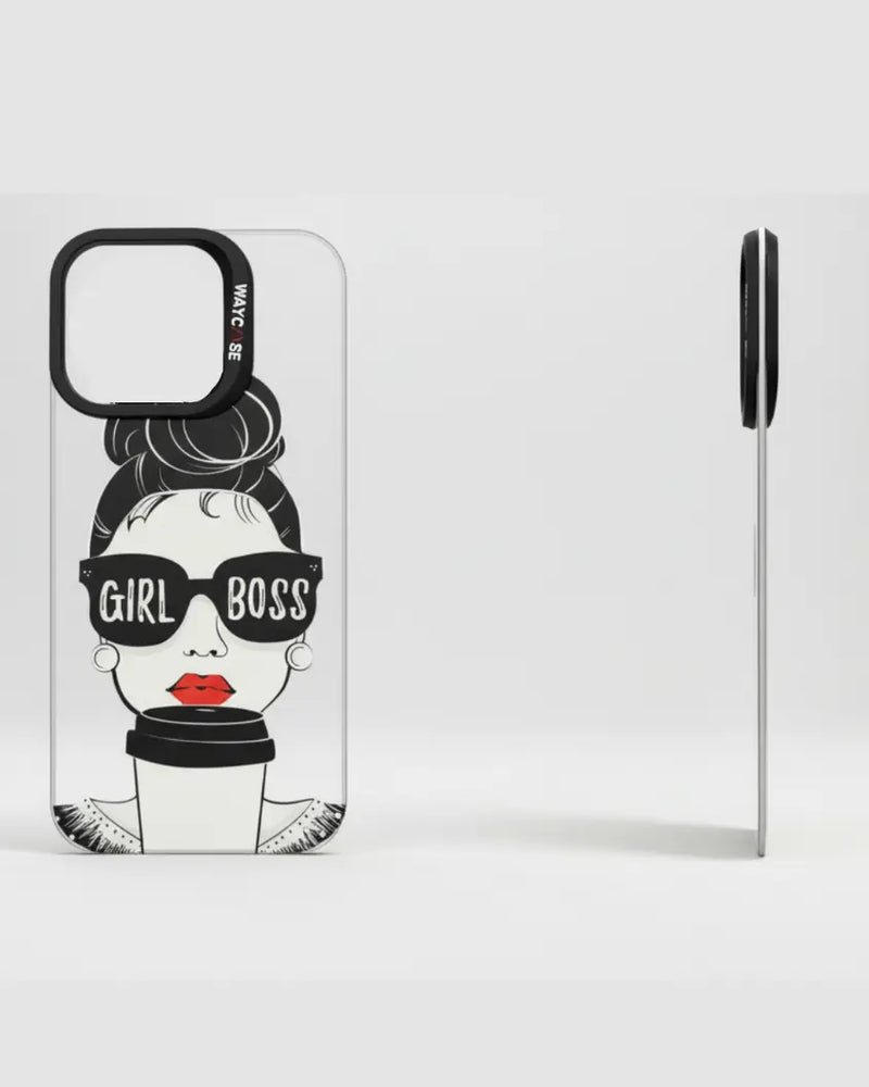 MagSnap Interchangeable Back Cover – Monochrome with Colour Accents - WayCase