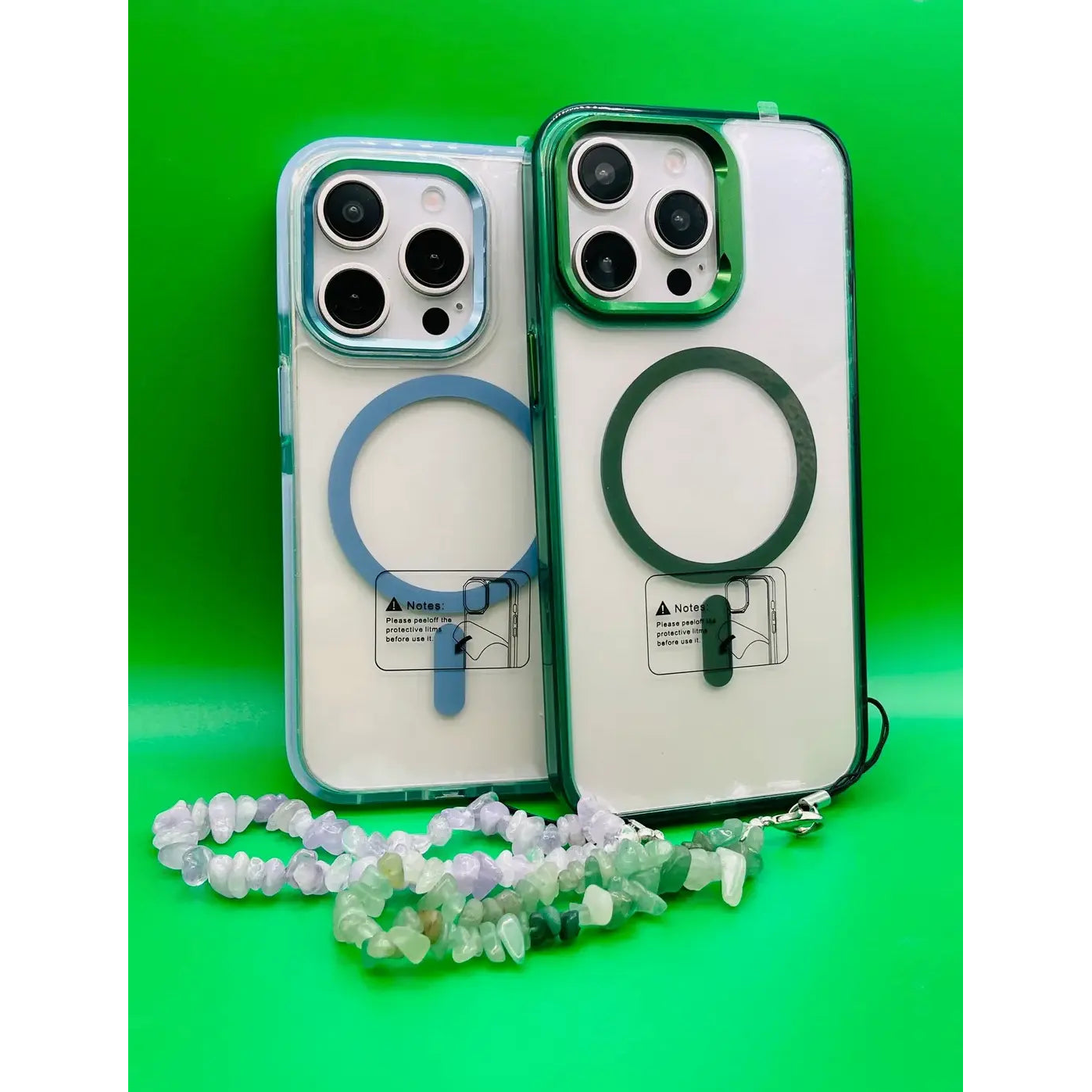 Purple Crystal Phone Strap for iPhone & Android WayCase