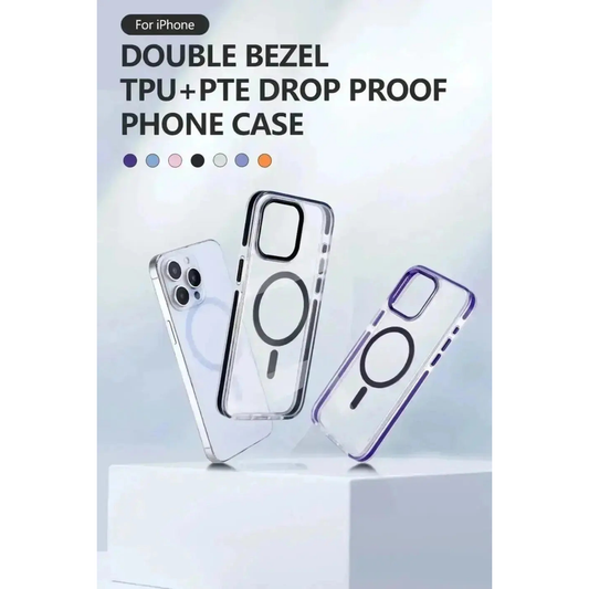 Clear MagSafe iPhone 15 Pro Case - Black WayCase