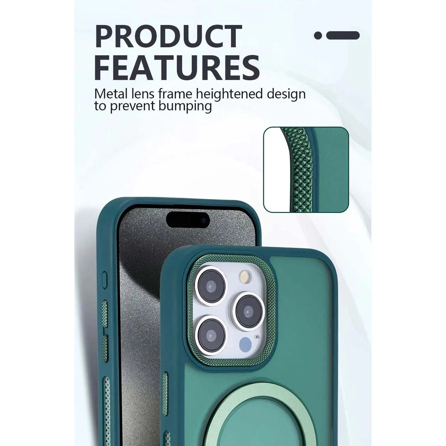 Kickstand Phone Case for iPhone 14 Pro/ 14 Pro Max - Blue WayCase