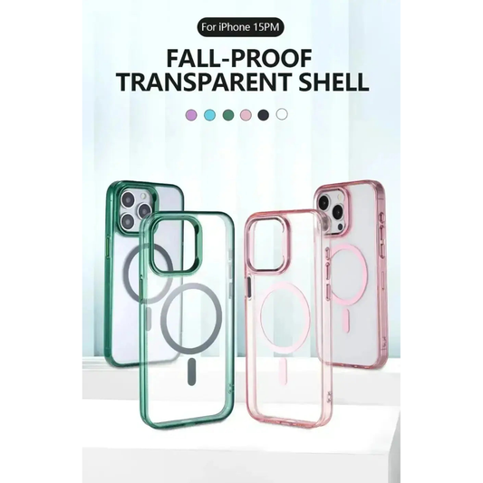 Clear MagSafe iPhone 15 Pro Max Case transparent shell WayCase