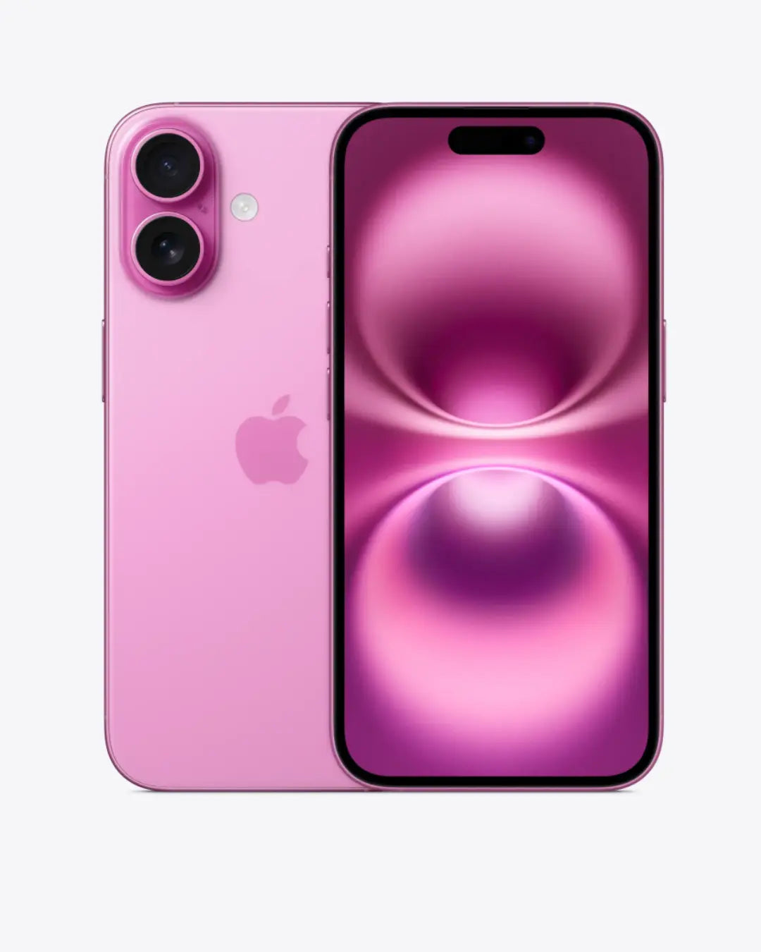 iPhone 16 Pink front and back view