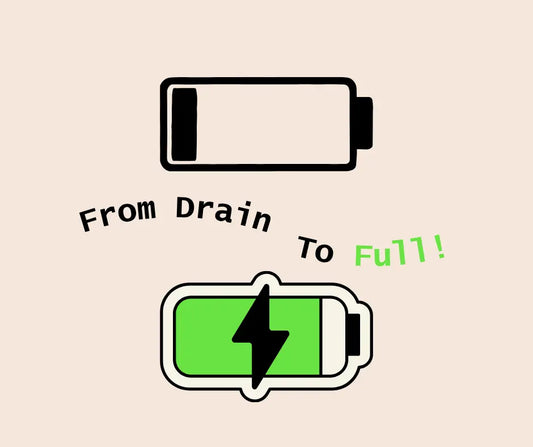 From Drain to Full Battery tips - WayCase