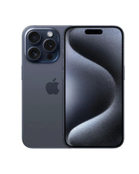 Refurbished iPhone 15 Pro Max Blue Titanium Unlocked - WayCase