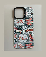 MagSnap Interchangeable Back Cover – Monochrome with Colour Accents - WayCase