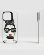 MagSnap Interchangeable Back Cover – Monochrome with Colour Accents - WayCase