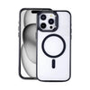Clear MagSafe iPhone 15 Pro Max Case - Black WayCase