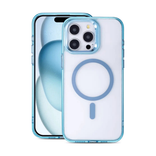 Clear MagSafe iPhone 15 Pro Max Case - Blue WayCase
