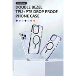 Clear MagSafe iPhone 15 Pro Case - Black WayCase