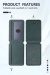 MagSafe Wallet for iPhone – Magnetic Black Leather Card Holder WayCase