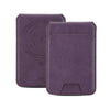 MagSafe Wallet for iPhone – Magnetic Purple Leather Card Holder WayCase