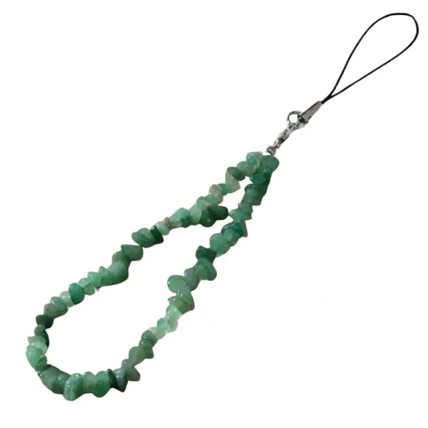 Green Crystal Phone Strap for iPhone & Android WayCase