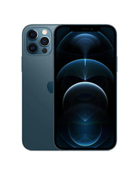 Refurbished iPhone 12 Pro Max Pacific Blue Unlocked - WayCase