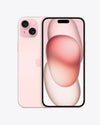 iPhone 15 Pink Front and Back View