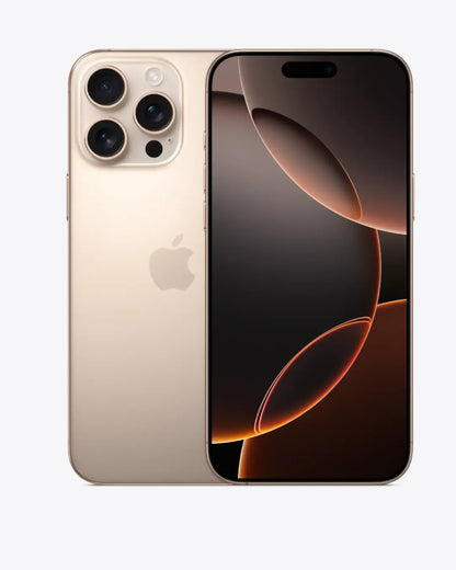 iPhone 16 Pro in Desert Titanium
