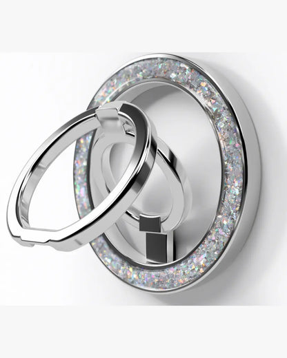 Magnetic Ring Holder - Silver Gliter WayCase