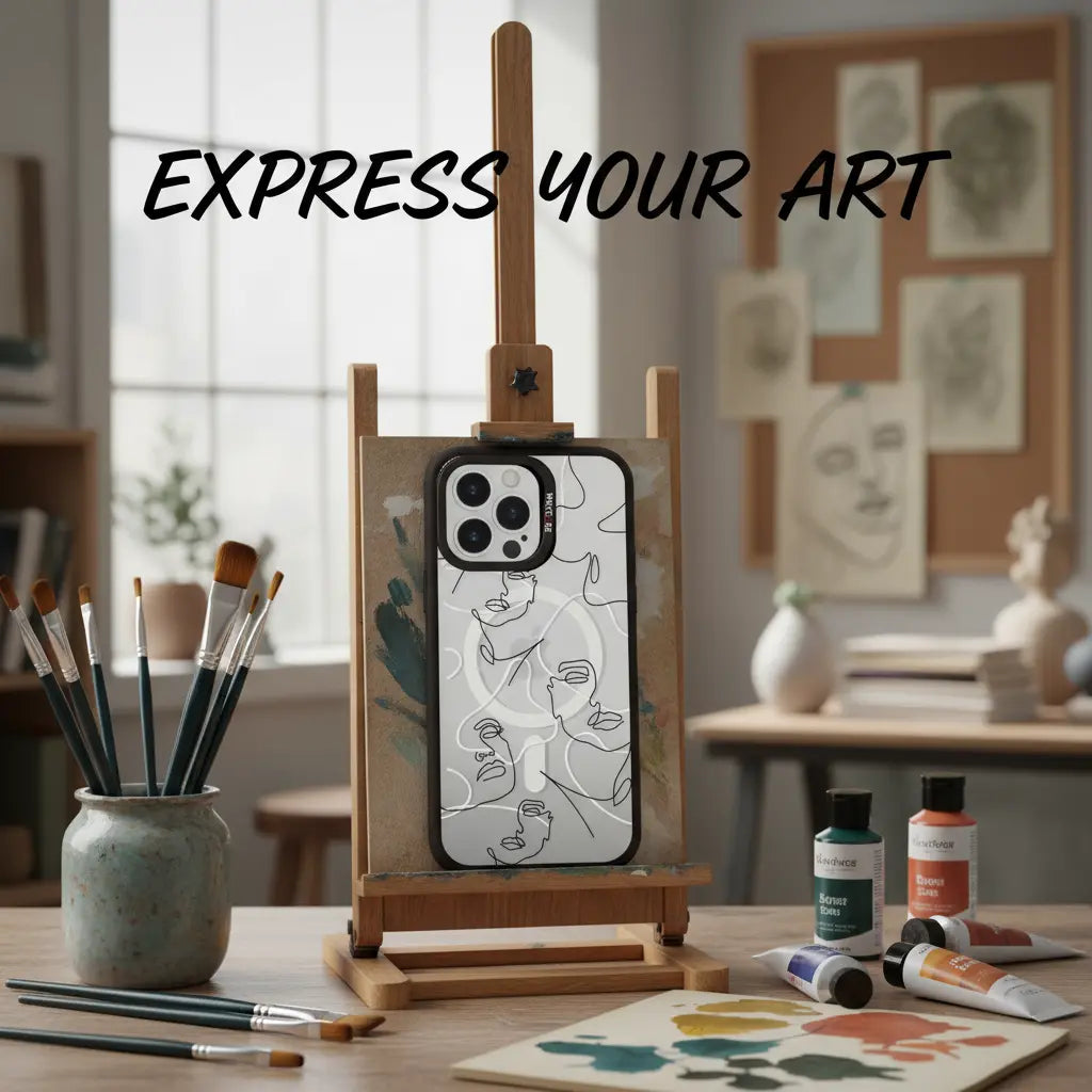 phone case with art print designed by WayCase