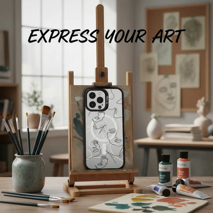 phone case with art print designed by WayCase