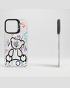 MagSnap Interchangeable Back Cover – Monochrome with Colour Accents - WayCase
