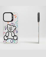 MagSnap Interchangeable Back Cover – Monochrome with Colour Accents - WayCase