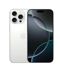 Refurbished iPhone 16 Pro Max White Titanium Unlocked - WayCase